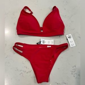 Abercrombie and Fitch Red Bikini NWT